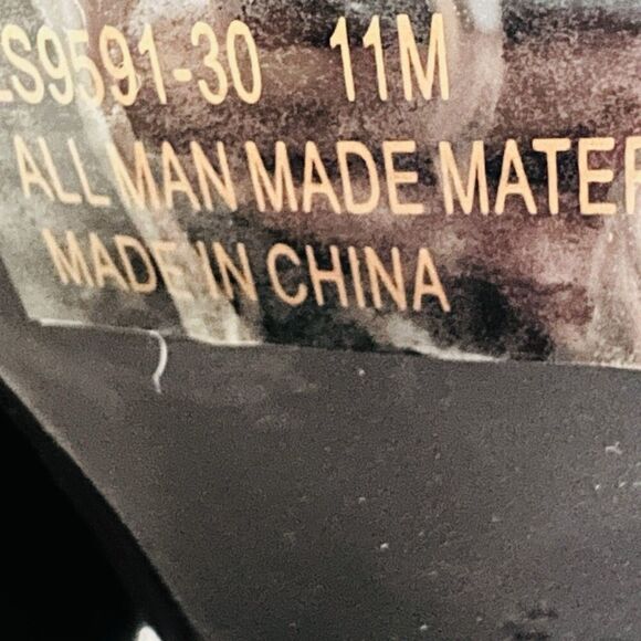 Diba True Black Ribbed Band Sandal with Block Heel Comfort Sandals - Size 11 - Picture 7 of 7